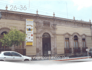 Fachada del Museo Regional de Historia en la zona centro de Aguascalientes, Ags. México